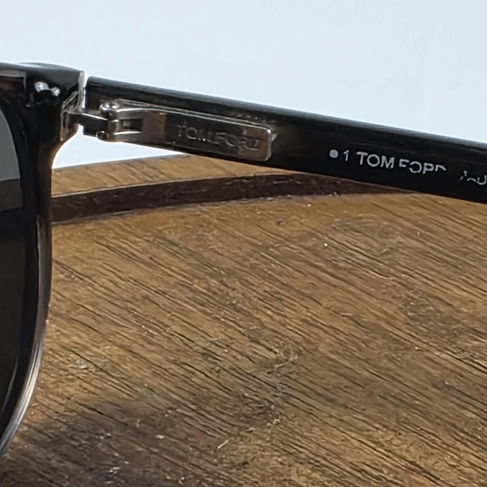 Tom Ford TF834 Dante 56A Sunglasses Mens 50-21-145 Brown Tortoise Gray Italy